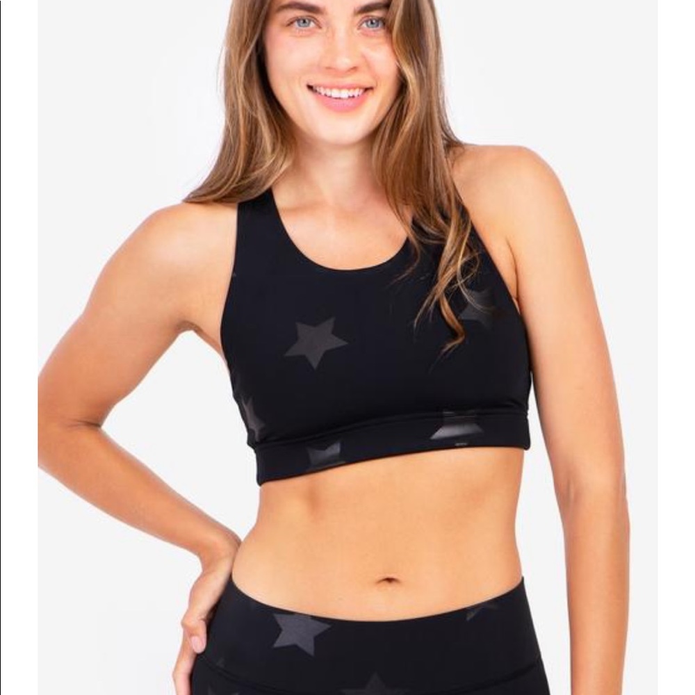 NWT terez star sports bra XS